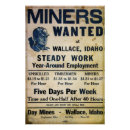 Zoek naar mijnwerkers posters Mijnbouw