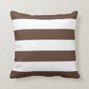 Recherche de brun et blanc coussins Motifs