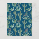 Recherche de motif de cactus cartes postales Aquarelle