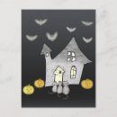Recherche de chat noir halloween cartes postales Araignée