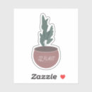 Zoek naar planten stickers Botanisch
