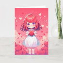 Recherche de de valentine de chibi vœux cartes Fille