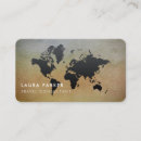 Recherche de tourisme cartes visite Agent de voyage