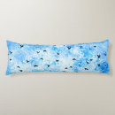 Zoek naar zwarte vogels kussens Blauw