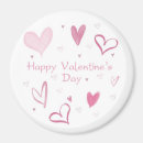 Recherche de graphique de coeur magnets Rose