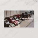 Recherche de voiture vintage cartes visite Cru