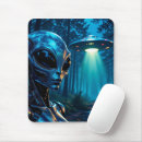 Recherche de conception futuriste tapis souris Alien