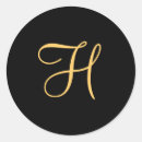 Recherche de h initial autocollants Élégant