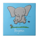Recherche de éléphant mignon carreaux Illustration