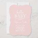 Recherche de bonjour bébé maternité invitations Moderne