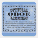 Recherche de hautbois autocollants Oboïste