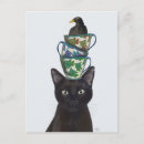 Recherche de chat noir cartes postales Steampunk