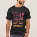 Zoek naar grappige 48ste verjaardag tshirts Jaren