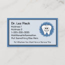 Recherche de dentiste drôle cartes visite Mignon