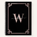 Recherche de rose gold carnets Monogrammé