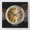 Zoek naar faux metaal klokken Thuisdecor