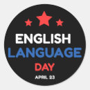 Recherche de linguistique autocollants Enseignant