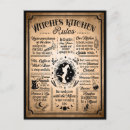 Recherche de sorcière vintage cartes postales Sorcier