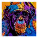 Recherche de chimpanzés posters Nature