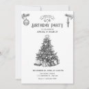 Recherche de sapin de noël invitations Minimaliste