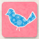 Zoek naar roze vogel onderzetters Decoratief
