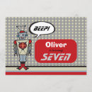 Recherche de robot mignon invitations Fun