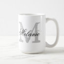 Recherche de cool vintage tasses Monogramme