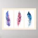 Recherche de plumes boho art Aquarelles