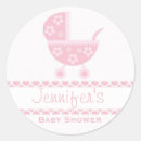 Recherche de baby shower poussette autocollants Bébé