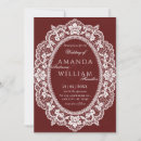 Recherche de cadre vintage invitations Monogramme