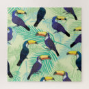Recherche de toucan puzzles Arrière plan