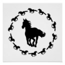 Recherche de silhouette de cheval posters Pour elle