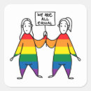 Zoek naar gelijkheid stickers Homo