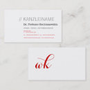 Recherche de concevoir une cartes visite Monogramme