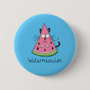 Recherche de pastèque mignonne badges Fruits