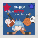 Zoek naar sports baby shower invitations Sporten