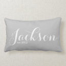 Recherche de rectangles coussins Newly weds