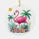 Zoek naar roze flamingo ornamenten Tropisch