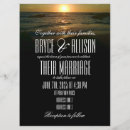Recherche de destination 16x22 invitations Plage