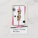 Recherche de robes cartes visite Vintage