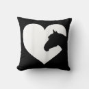 Recherche de fille de cheval coussins Amour