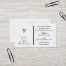 Recherche de salon de toilettage cartes visite Caniche