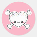 Recherche de crâne kawaii autocollants Mignon