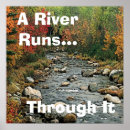 Recherche de course de rivière posters Toile