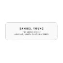 Recherche de stamp étiquettes adresse retour Noir et blanc