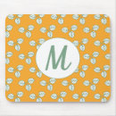 Recherche de motif feuille tapis souris Orange