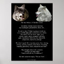 Recherche de deux loups posters Canines