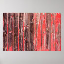 Zoek naar schuur hout posters Rood