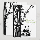 Recherche de panda bear baby shower invitations Bambou
