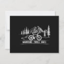 Recherche de vélo de montagne cartes postales Descente